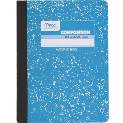 Mead blue marble composition - blue,
