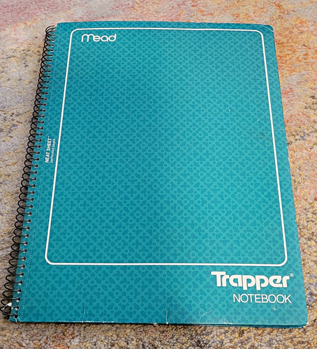 Mead trapper spiral notebook - spiral,