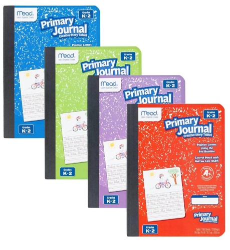 Mead primary journal pack - primary, journal,