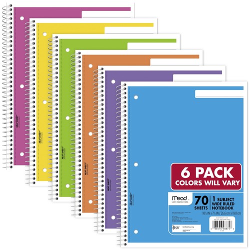 Mead spiral notebook 1 - mead,