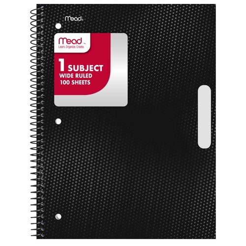 Mead subject wide ruled - subject,