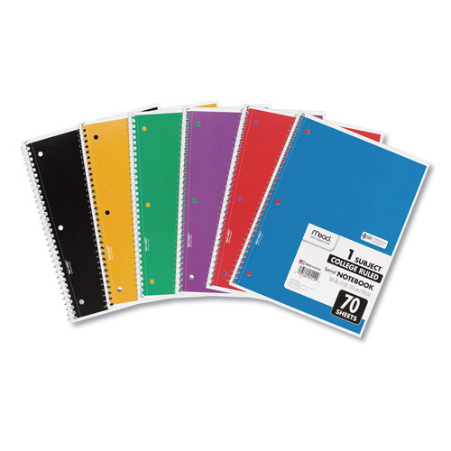 Mead spiral notebook 1 - mead, notebook,