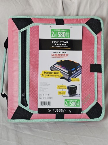 Mead five star - star, zipper